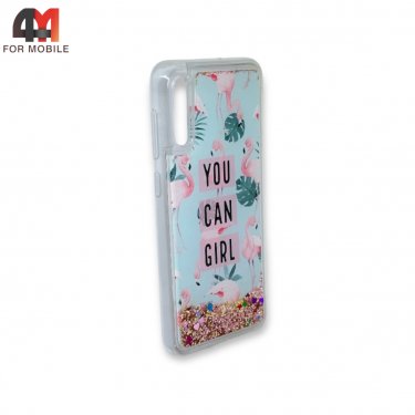 Чехол для Samsung A50/A30s/A50s силиконовый, водичка, You Can Girl