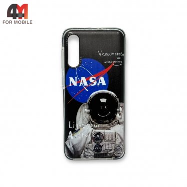 Чехол для Samsung A50/A30s/A50s силиконовый с рисунком, Nasa