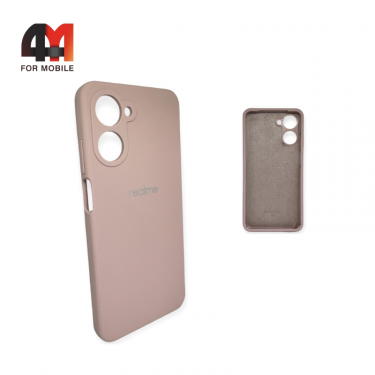 Чехол Realme 10 4G Silicone Case, пудрового цвета