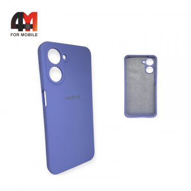 Чехол Realme 10 4G Silicone Case, лавандового цвета