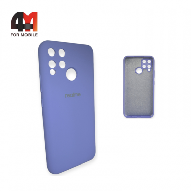 Чехол Realme С15/C25S Silicone Case, лавандового цвета