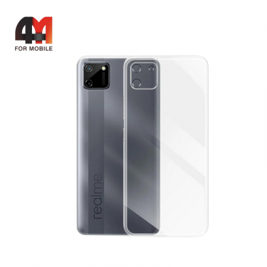 Чехол Realme C11 2020 силиконовый, прозрачный, Case