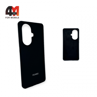 Чехол для Huawei Nova 11 Pro Silicone Case, черного цвета