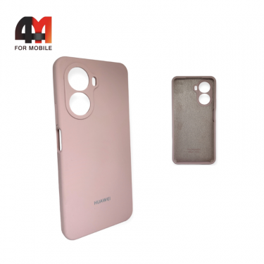 Чехол для Huawei Nova 10 SE Silicone Case, пудрового цвета