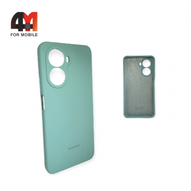 Чехол для Huawei Nova 10 SE Silicone Case, ментолового цвета