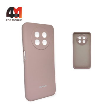 Чехол для Huawei Nova Y91 Silicone Case, пудрового цвета