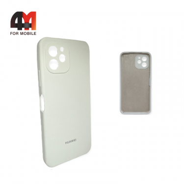 Чехол для Huawei Nova Y61 Silicone Case, белого цвета