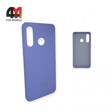 Чехол для Huawei P30 Lite/Nova 4E/Honor 20S Silicone Case, лавандового цвета