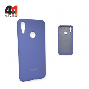 Чехол для Huawei Y7 2019 Silicone Case, лавандового цвета