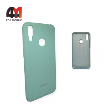 Чехол для Huawei Y7 2019 Silicone Case, ментолового цвета