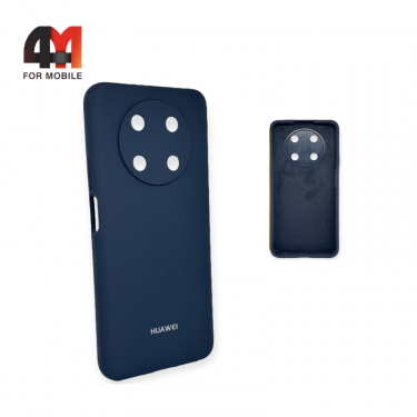 Чехол для Huawei Nova Y90 Silicone Case, темно-синего цвета