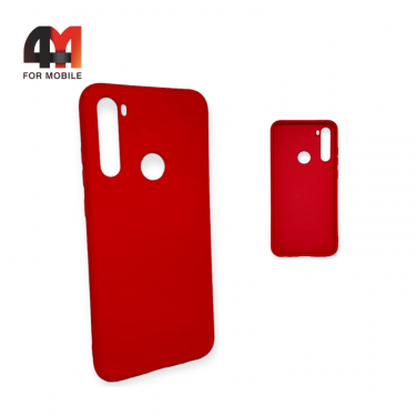 Чехол Xiaomi Redmi Note 8T Silicone Case, красного цвета