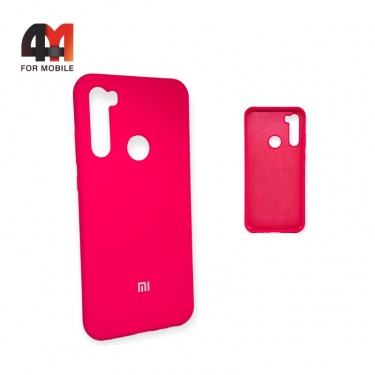 Чехол для Xiaomi Redmi Note 8T Silicone Case, ярко-розового цвета