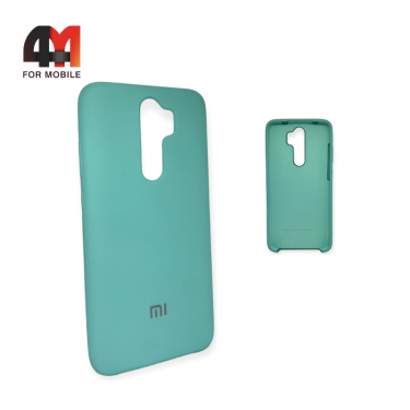 Чехол для Xiaomi Redmi Note 8 Pro Silicone Case, мятного цвета