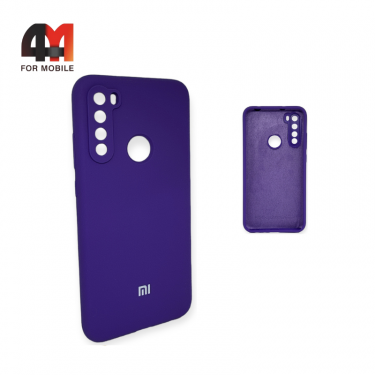 Чехол Xiaomi Redmi Note 8 Silicone Case, фиолетового цвета