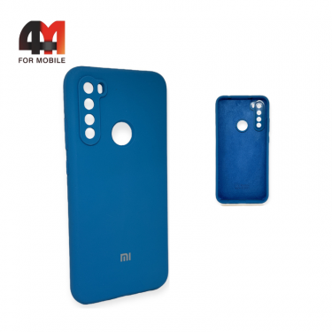 Чехол для Xiaomi Redmi Note 8 Silicone Case, синего цвета