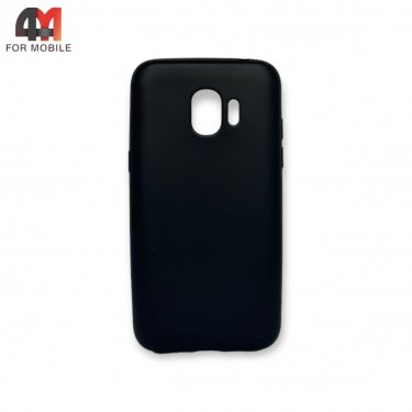 Чехол для Samsung J2 2018/J2 Pro 2018/J250 силиконовый, матовый, черного цвета, Case