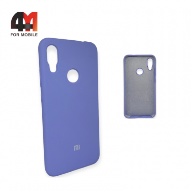 Чехол для Xiaomi Redmi Note 7/Note 7 Pro Silicone Case, лавандового цвета