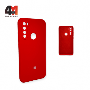 Чехол Xiaomi Redmi Note 8 Silicone Case, красного цвета