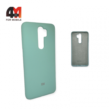 Чехол Xiaomi Redmi Note 8 Pro Silicone Case, ментолового цвета