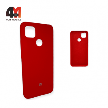 Чехол для Xiaomi Redmi 9C/Redmi 10A Silicone Case, красного цвета