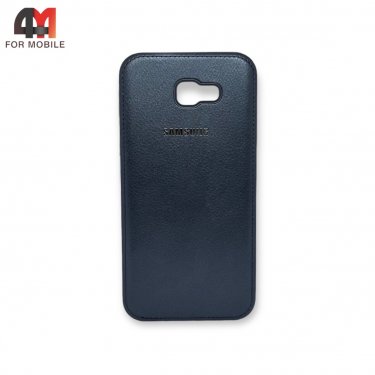 Чехол для Samsung A7 2017/A720 пластиковый, Back Cover, синего цвета