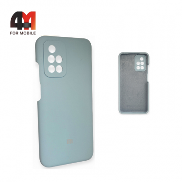 Чехол Xiaomi Redmi 10 Silicone Case, небесного цвета