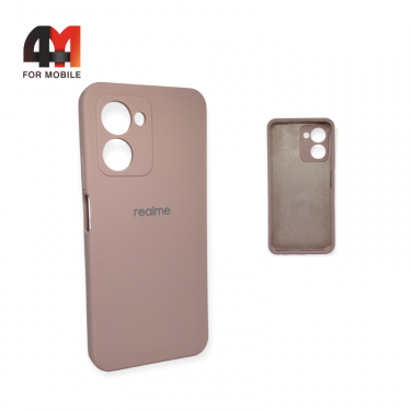 Чехол Realme C33 4G Silicone Case, пудрового цвета