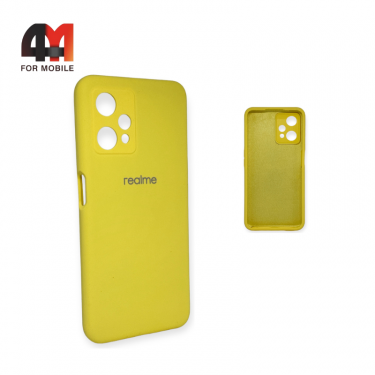 Чехол Realme 9 Pro Silicone Case, желтого цвета