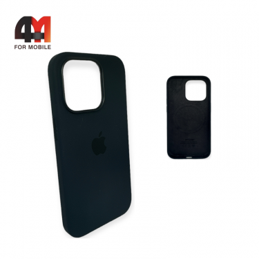 Чехол Iphone 14 Pro Silicone Case+MagSafe, Midnight