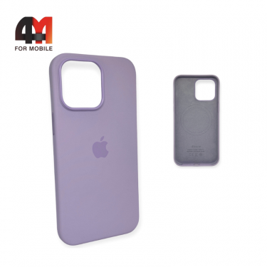 Чехол Iphone 14 Pro Silicone Case Premium+MagSafe, Lilac