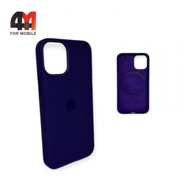 Чехол Iphone 12/12 Pro Silicone Case Premium+MagSafe, Amethyst