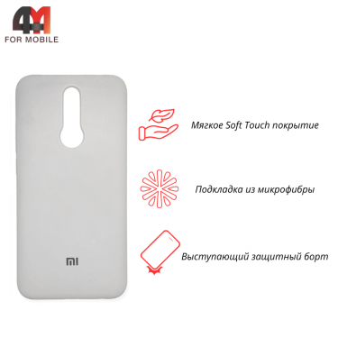 Чехол для Xiaomi Redmi 8 Silicone Case, белого цвета