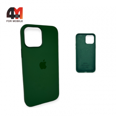 Чехол Iphone 12/12 Pro Silicone Case Premium+MagSafe, Clover