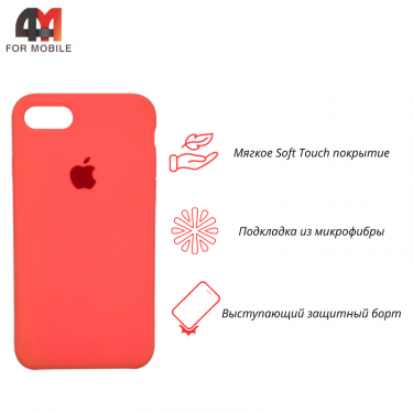 Чехол Iphone 7/8/SE 2020/SE 2022 Silicone Case, 29 коралловый