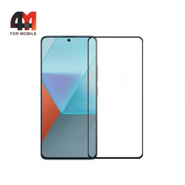 Стекло Xiaomi Poco F5 5G/M6 Pro 4G/F6/F6 Pro/X6 5G/X6 Pro 5G ПП, глянец, черный