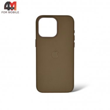 Чехол Iphone 14 Plus/15 Plus Leather Case+MagSafe, Taupe