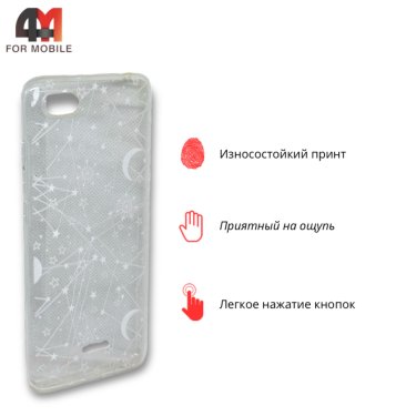 Чехол для Xiaomi Redmi 6A силиконовый с рисунком, звезды