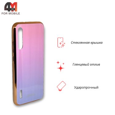 Чехол для Xiaomi Mi A3/Mi CC9e пластиковый, хамелеон, фиолетового цвета