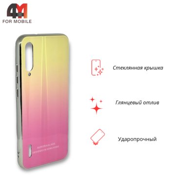 Чехол для Xiaomi Mi A3/Mi CC9e пластиковый, хамелеон, розового цвета