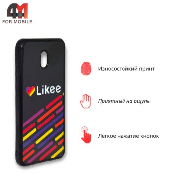 Чехол для Xiaomi Redmi 8A силиконовый с рисунком, Likee
