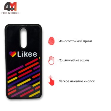 Чехол для Xiaomi Redmi 8 силиконовый с рисунком, Likee