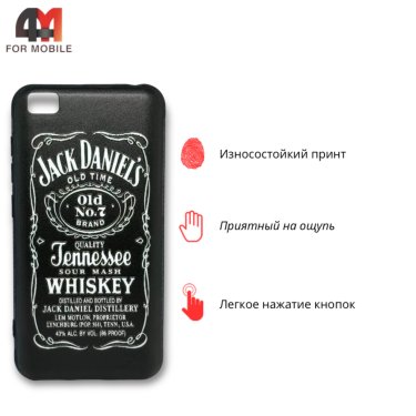 Чехол для Xiaomi Redmi Go силиконовый с рисунком, Jack Daniels