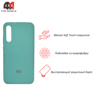 Чехол для Xiaomi Mi A3/Mi CC9e Silicone Case, мятного цвета