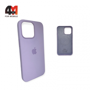 Чехол Iphone 14 Plus/15 Plus Silicone Case + MagSafe, Lilac