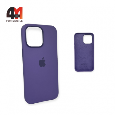 Чехол Iphone 13/14 Silicone Case Premium+MagSafe, Iris