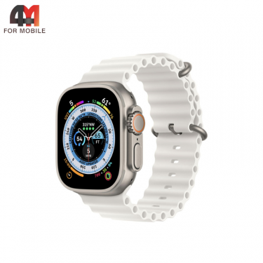 Сменный браслет Apple Watch 42/44/45/46/49 Mm Ocean Band, белый