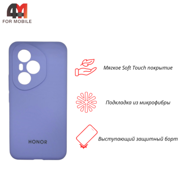 Чехол для Huawei Honor 400 Pro Silicone Case, лавандового цвета