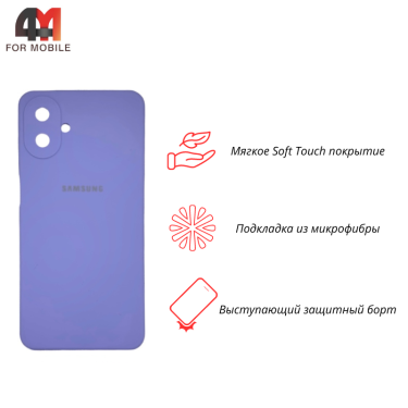 Чехол для Samsung A07 Silicone Case, лавандового цвета