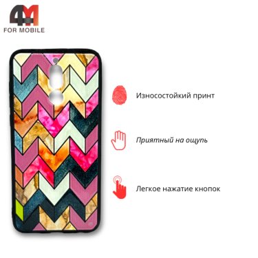 Чехол для Huawei Mate 10 Lite/Honor 9I/Nova 2I силиконовый с рисунком, узоры